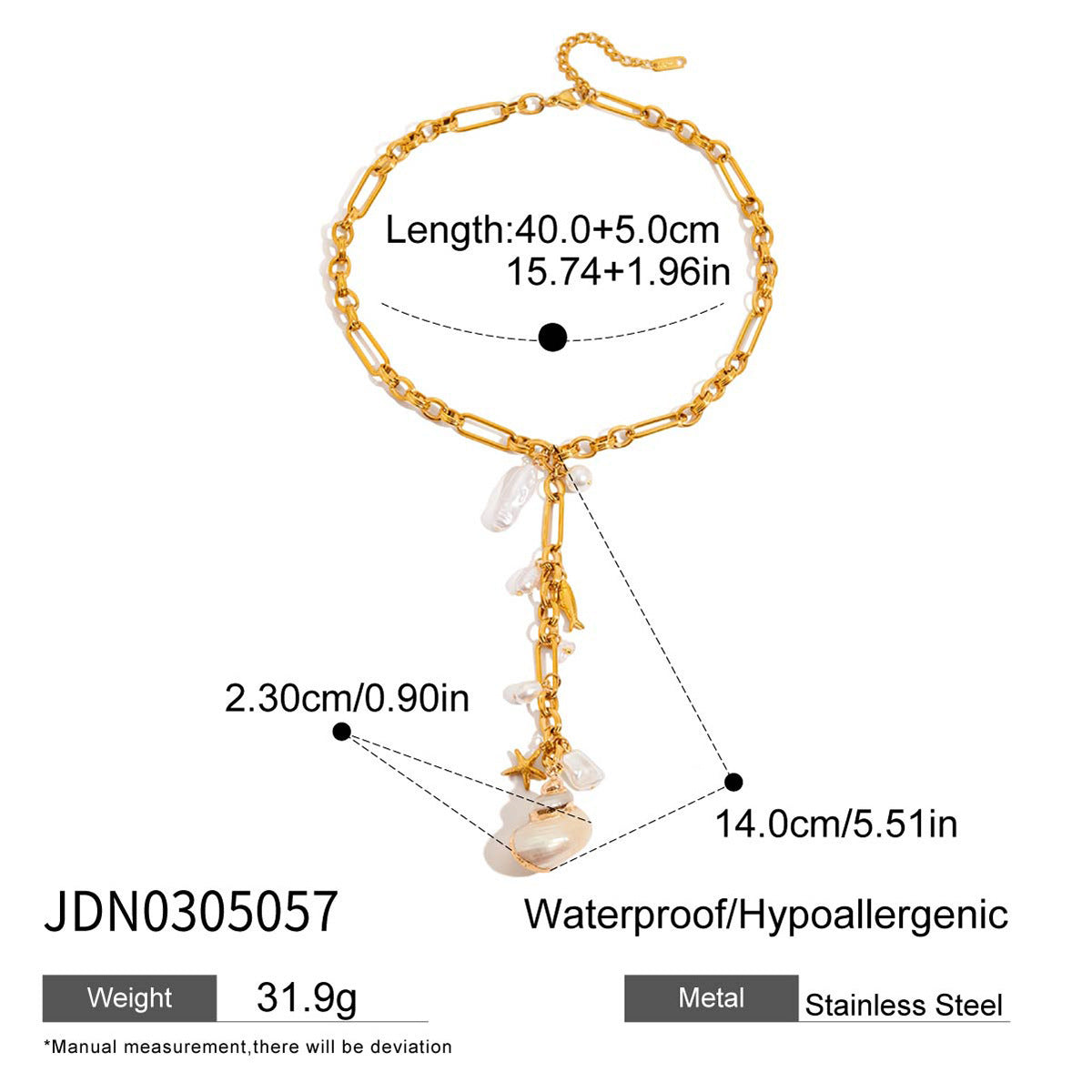 Conch Lariat