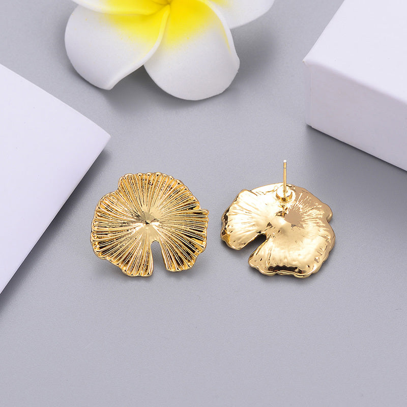 Retro Disc Earrings