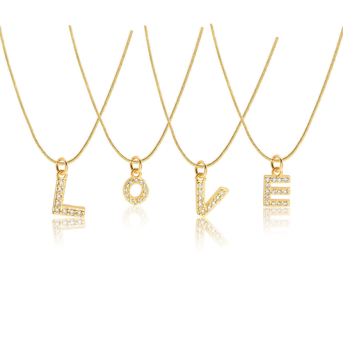 Shine Bright Initial Necklace