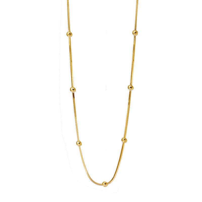 Sterling Silver Ball Chain Necklace