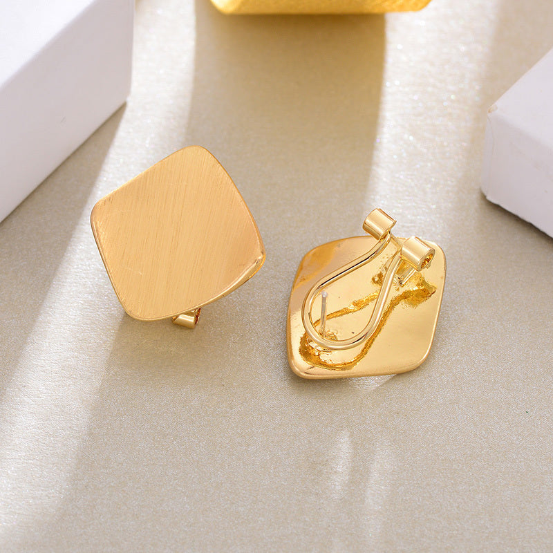 Retro Square Tile Earrings