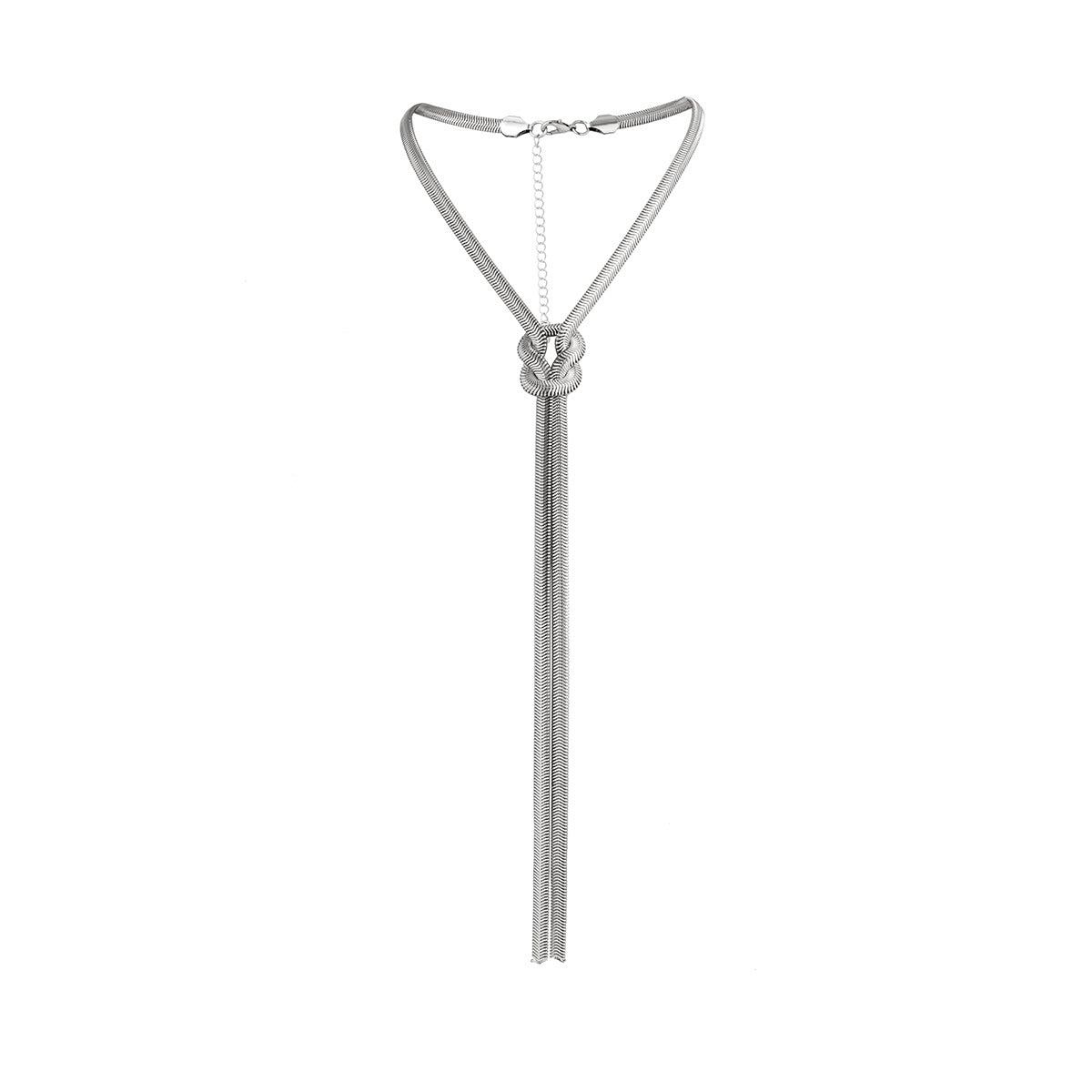 Knotted Snake Bone Lariat