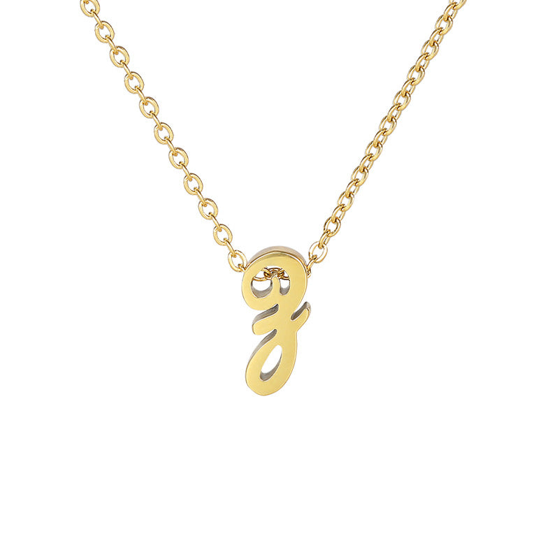 Dainty Initial Necklace - Forge & Form