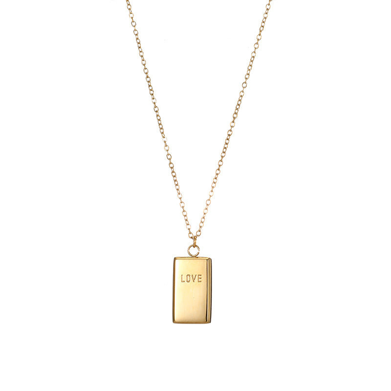 Love Rich Brick Necklace