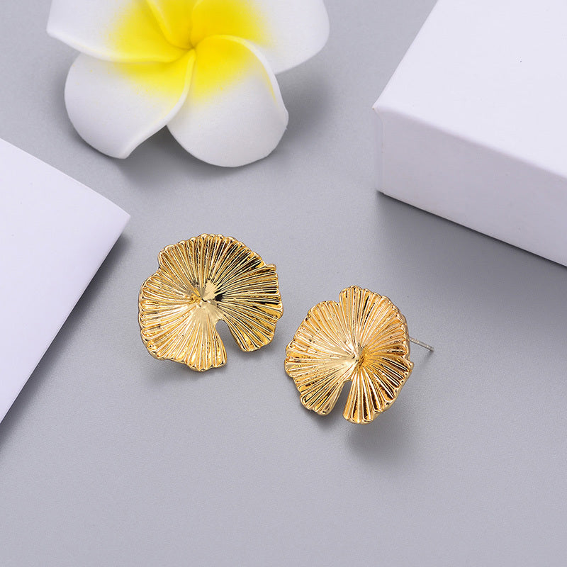 Retro Disc Earrings