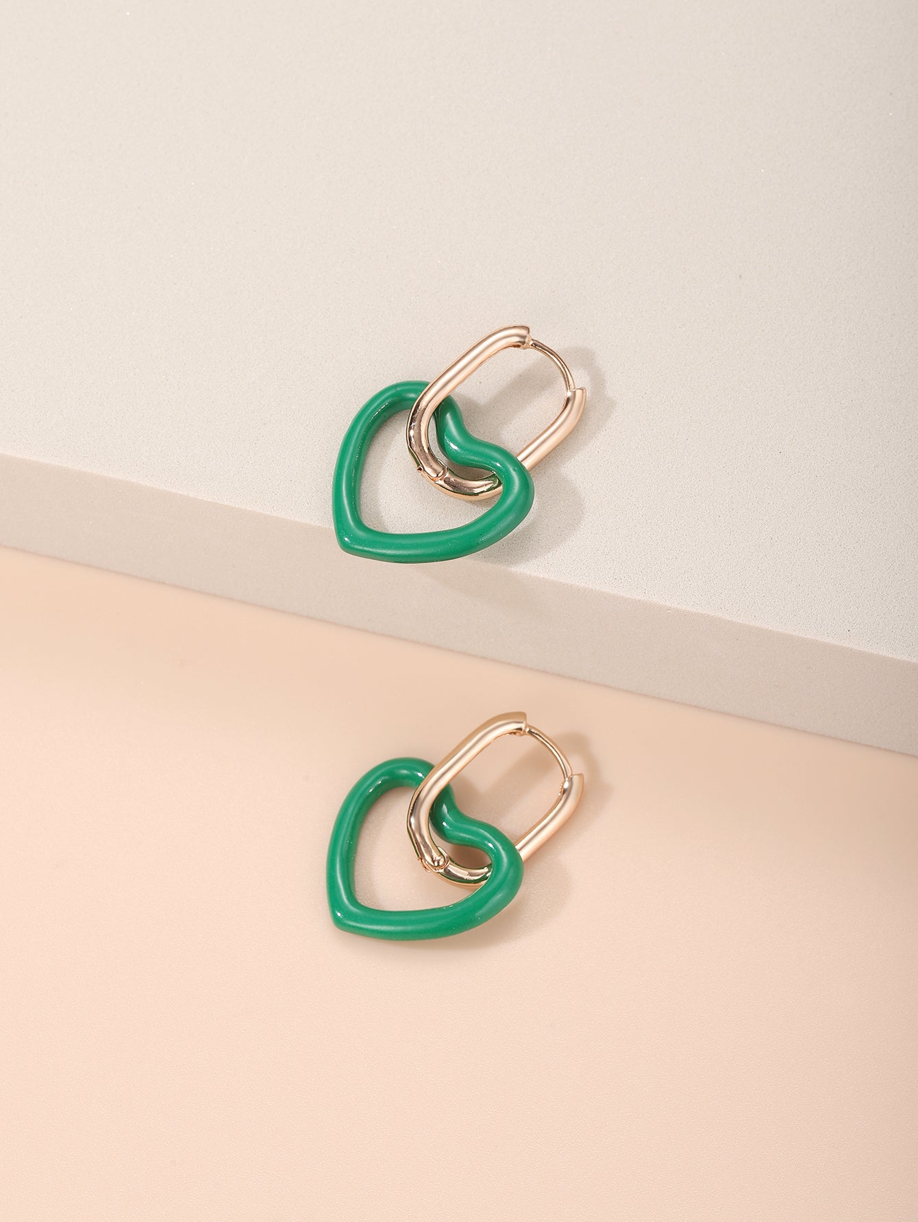 Chain Heart Earrings