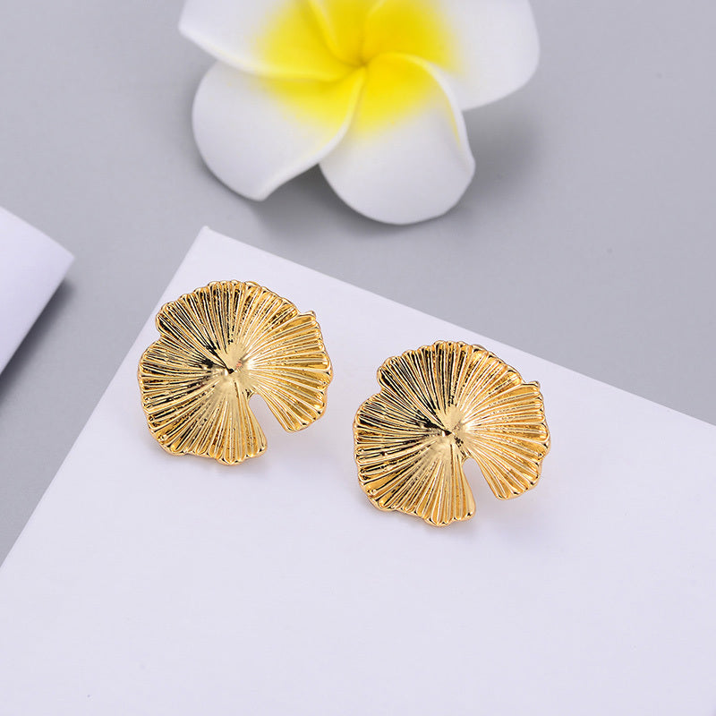 Retro Disc Earrings