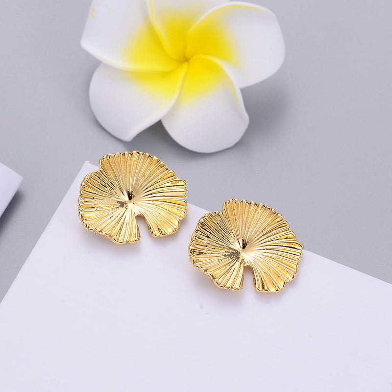 Retro Disc Earrings