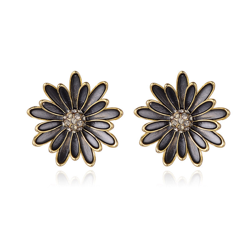 Retro Flower Earrings