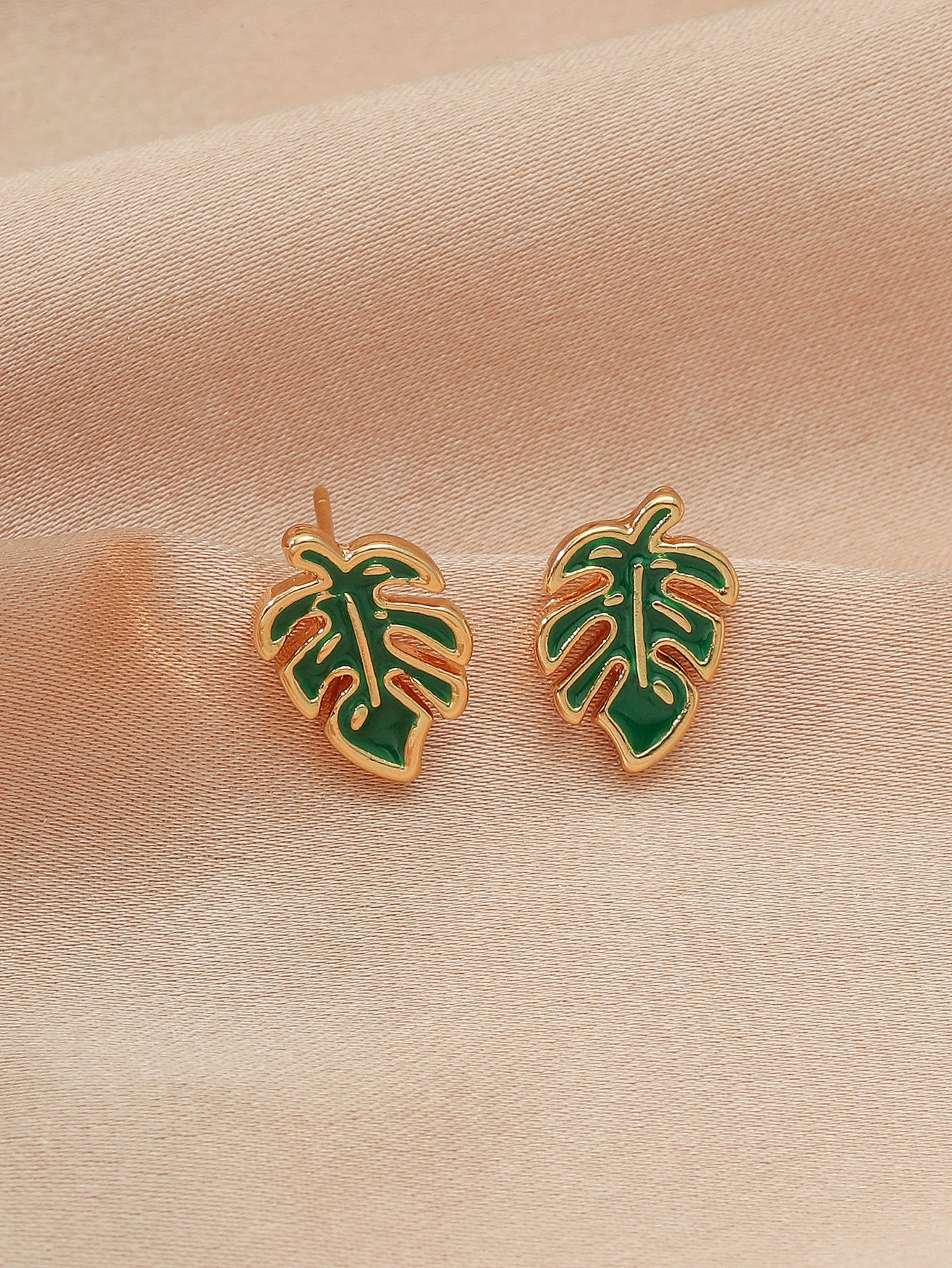Colorful Leaf Earrings