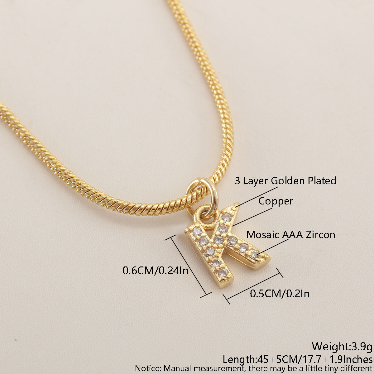 Shine Bright Initial Necklace