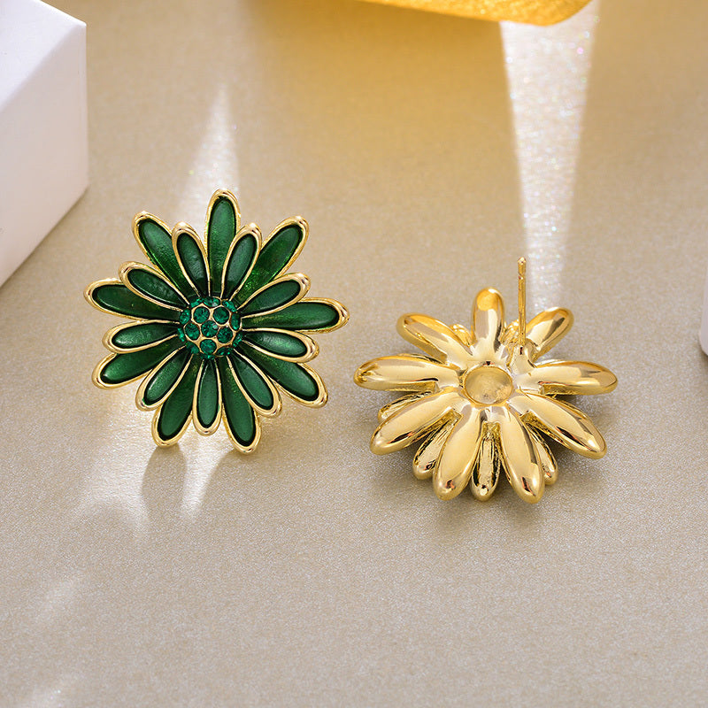 Retro Flower Earrings