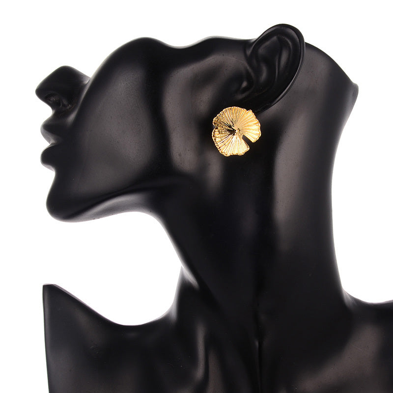 Retro Disc Earrings