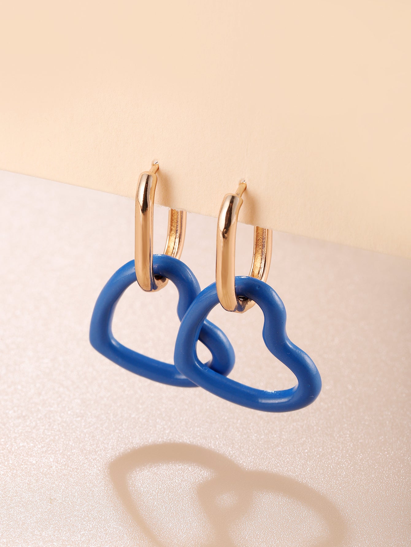 Chain Heart Earrings