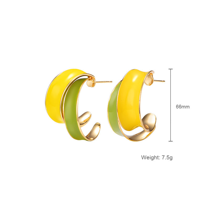 Play With Me Hoop Earrings