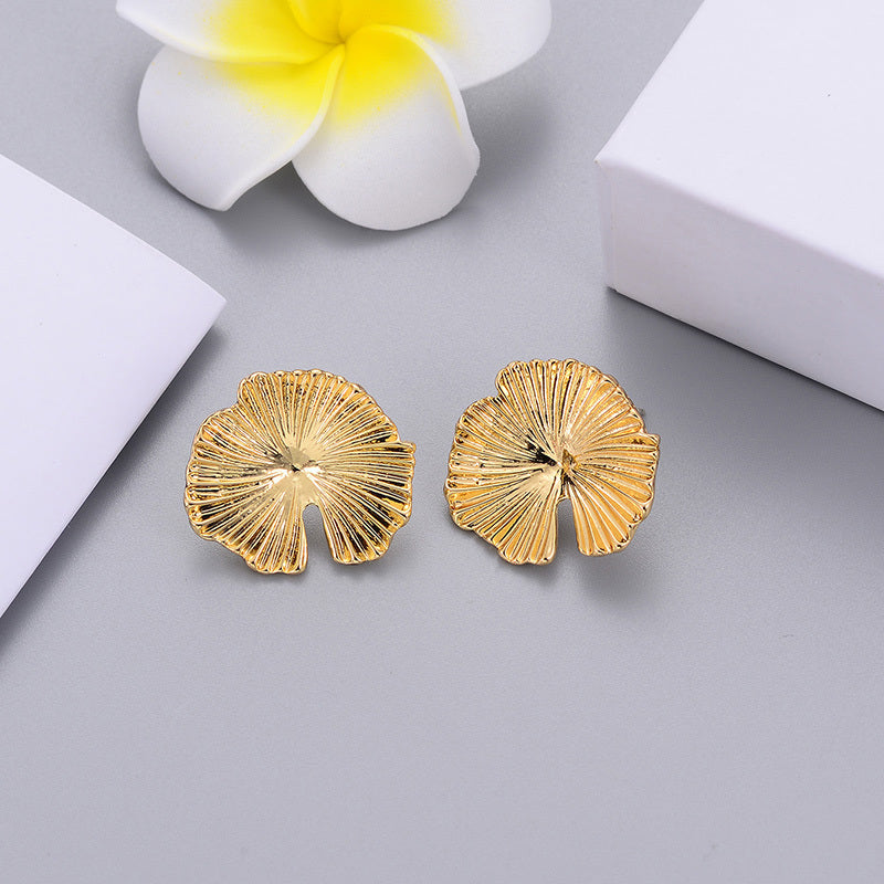 Retro Disc Earrings