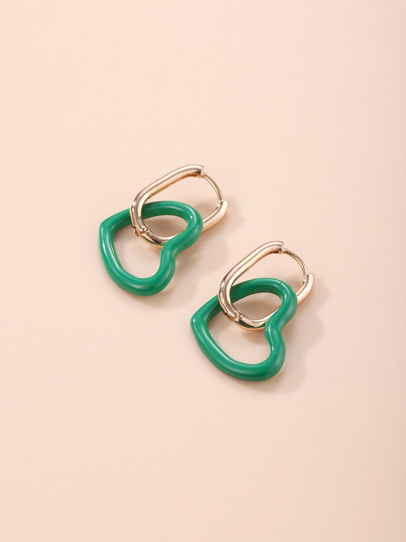 Chain Heart Earrings