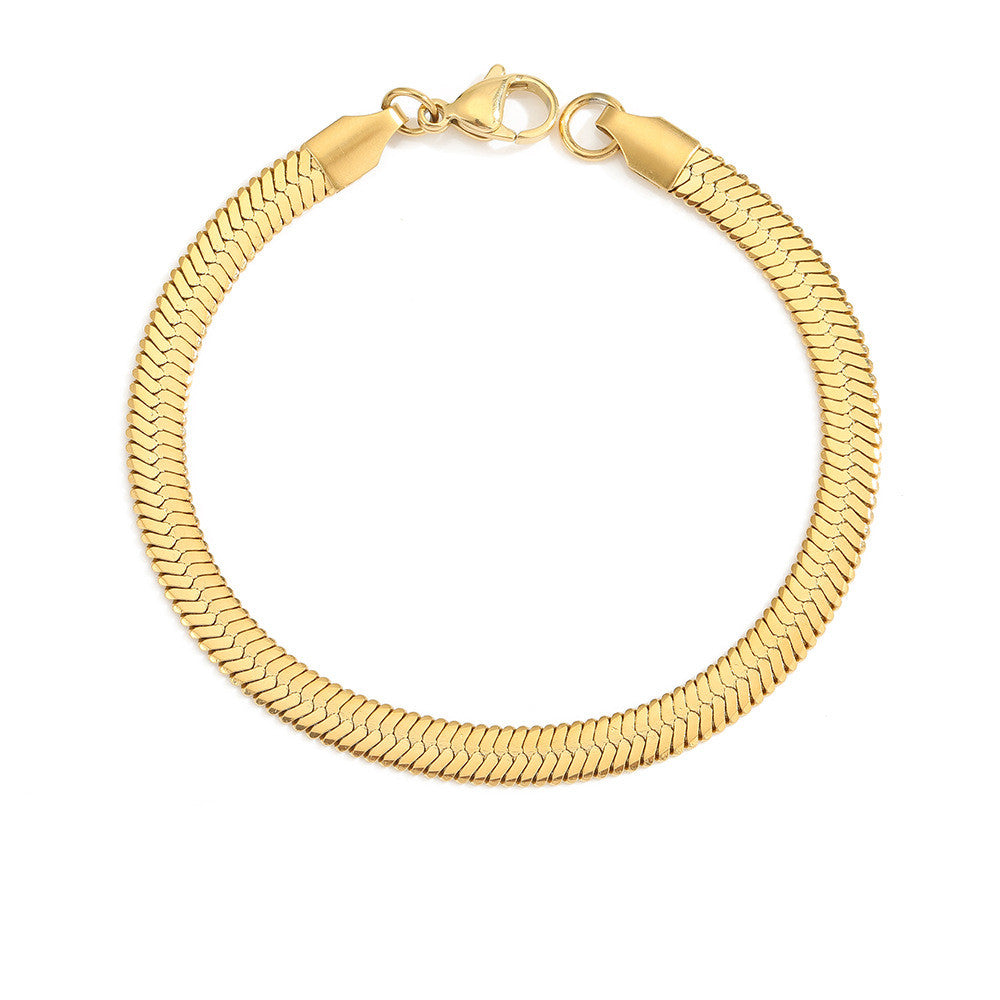Herringbone Bracelet - Forge & Form