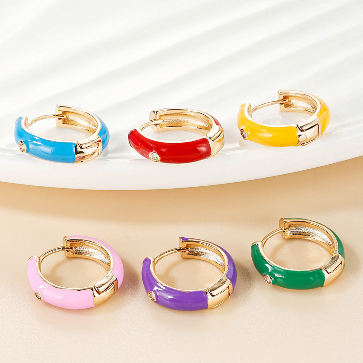 Play With Me Mini Hoop Earring Set