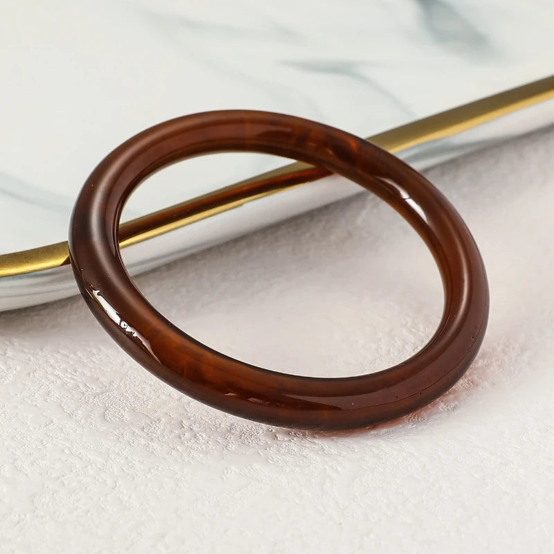 Coffee Acrylic Bangle