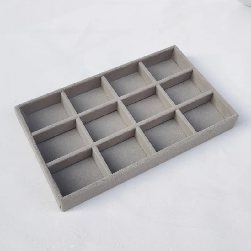 Stackable Velvet Jewelry Organizer