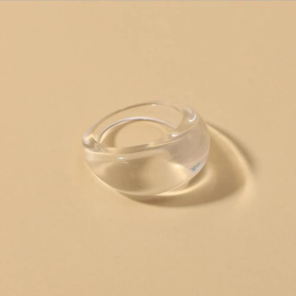 Let's Vibe Acrylic Ring