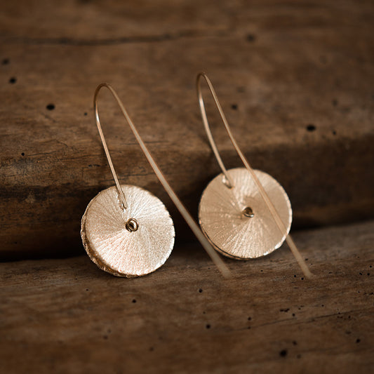 Simple Coin Earrings