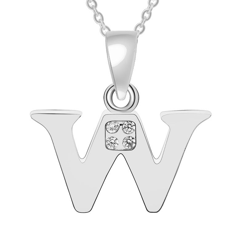 Bedazzled Initial Necklace