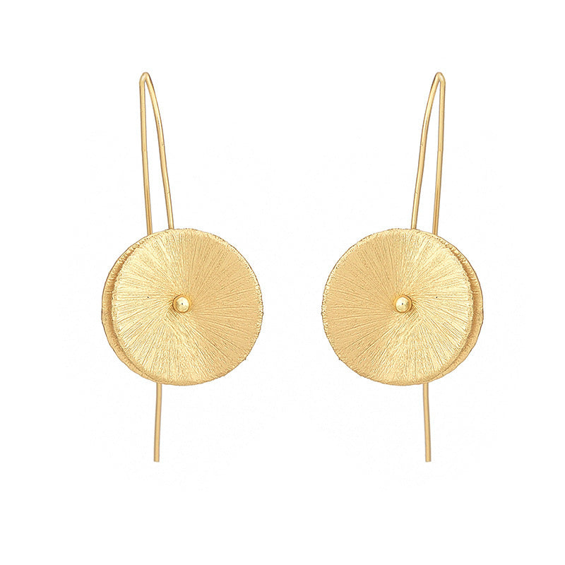 Simple Coin Earrings