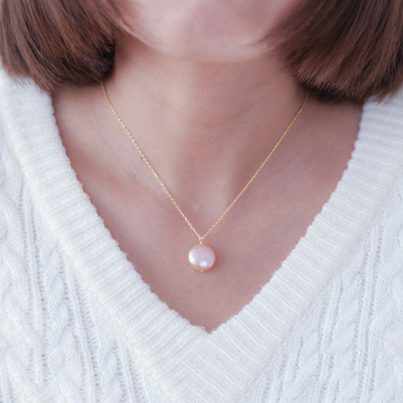 Baroque Pearl Pendant Necklace
