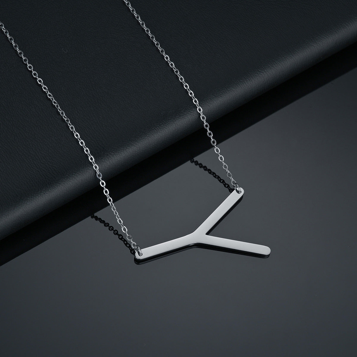 Large Letter Initial Necklace - Forge & Form