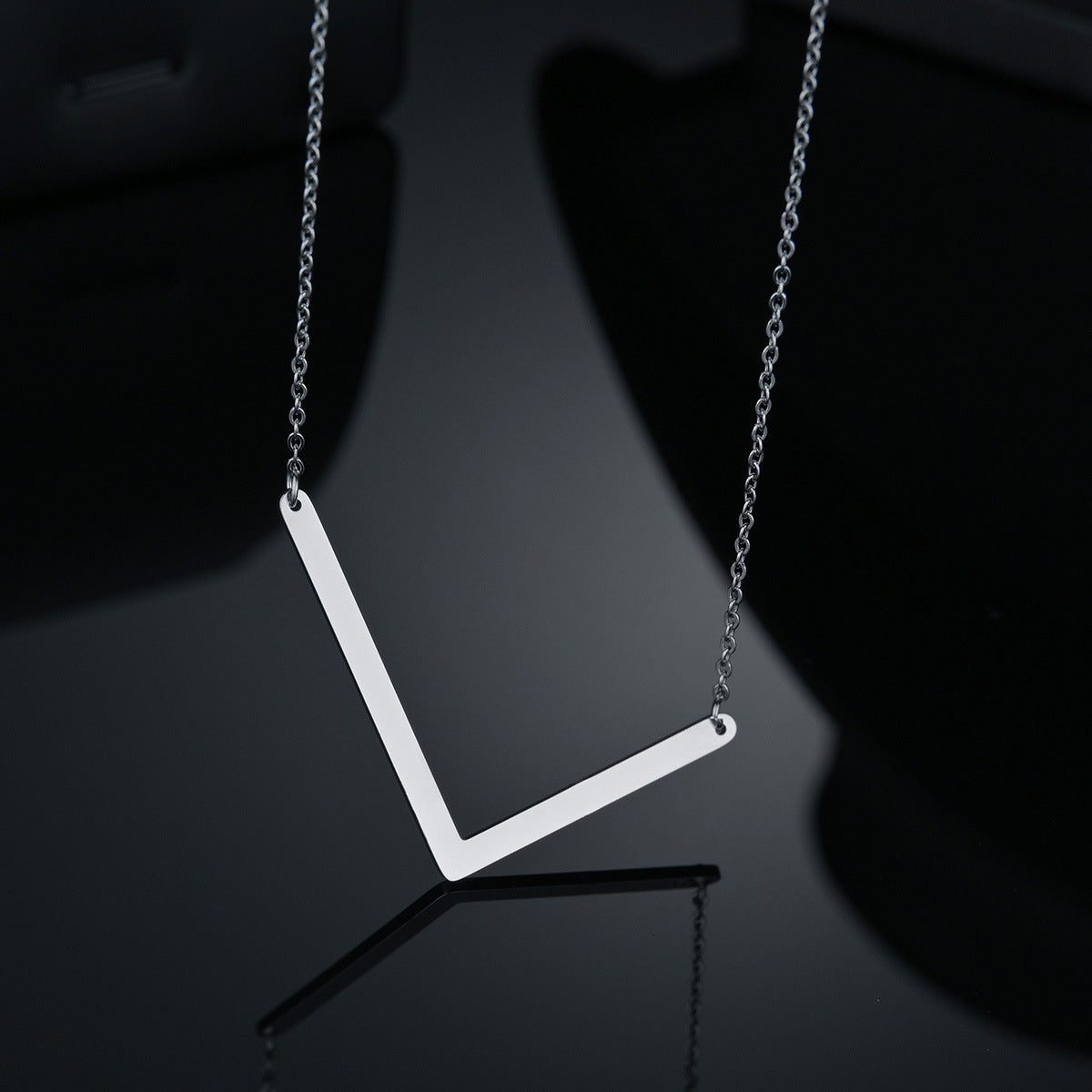 Large Letter Initial Necklace - Forge & Form