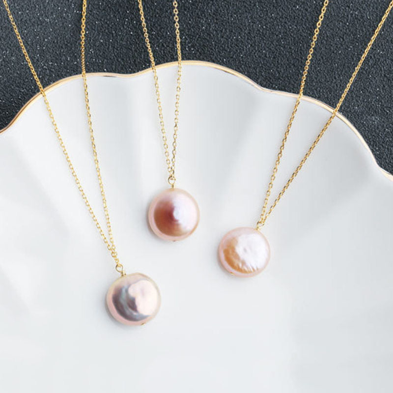Baroque Pearl Pendant Necklace