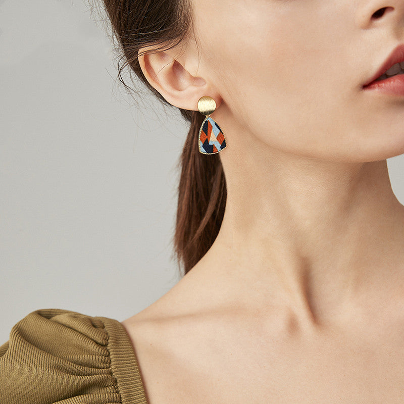 Geometric Mama Earrings