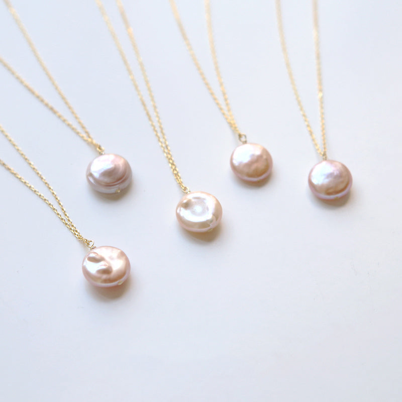 Baroque Pearl Pendant Necklace