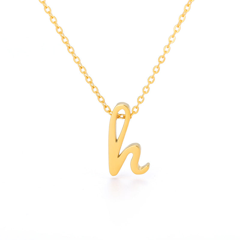Dainty Initial Necklace - Forge & Form