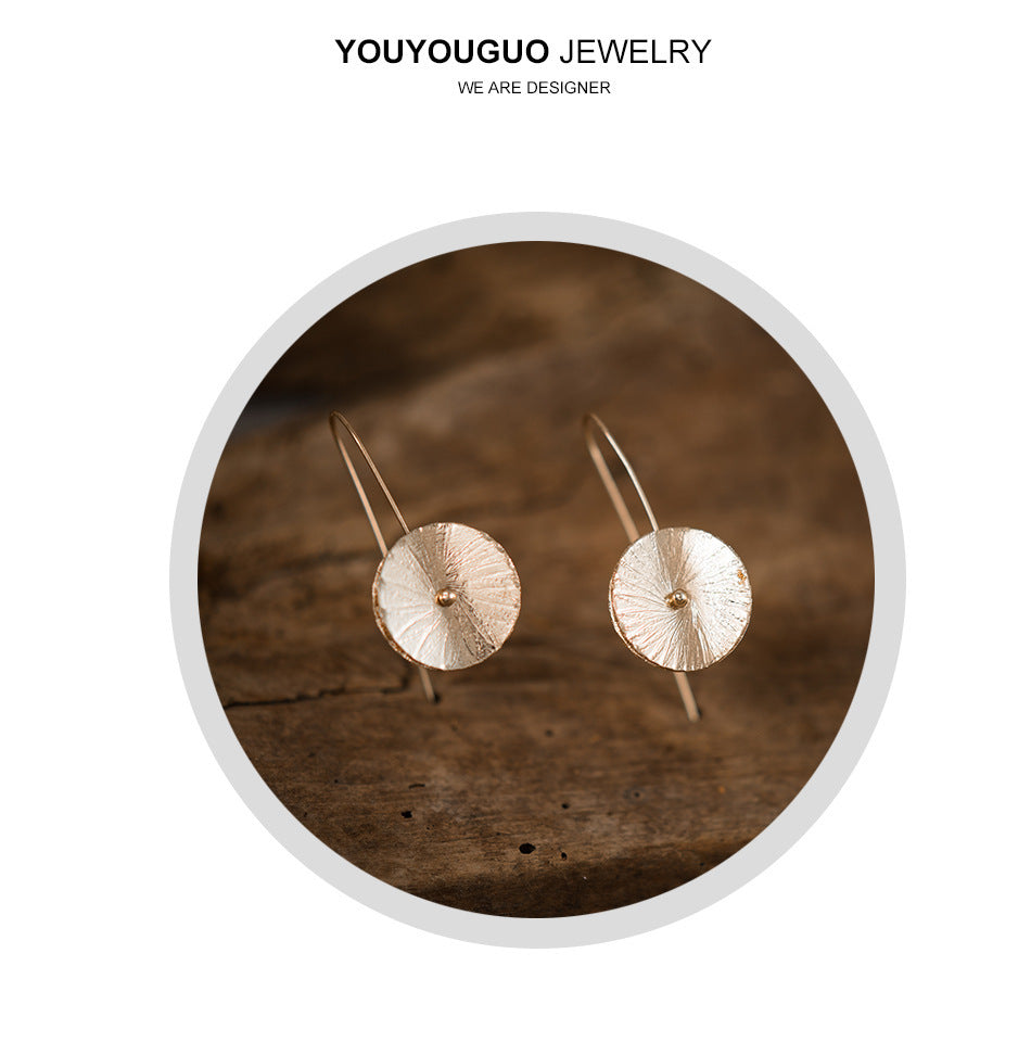 Simple Coin Earrings