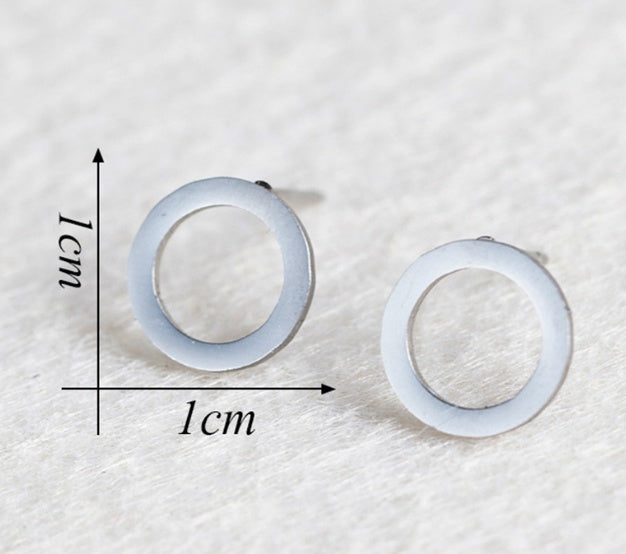 Simple Stud Earrings