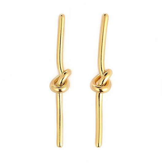 Long Knot Earrings