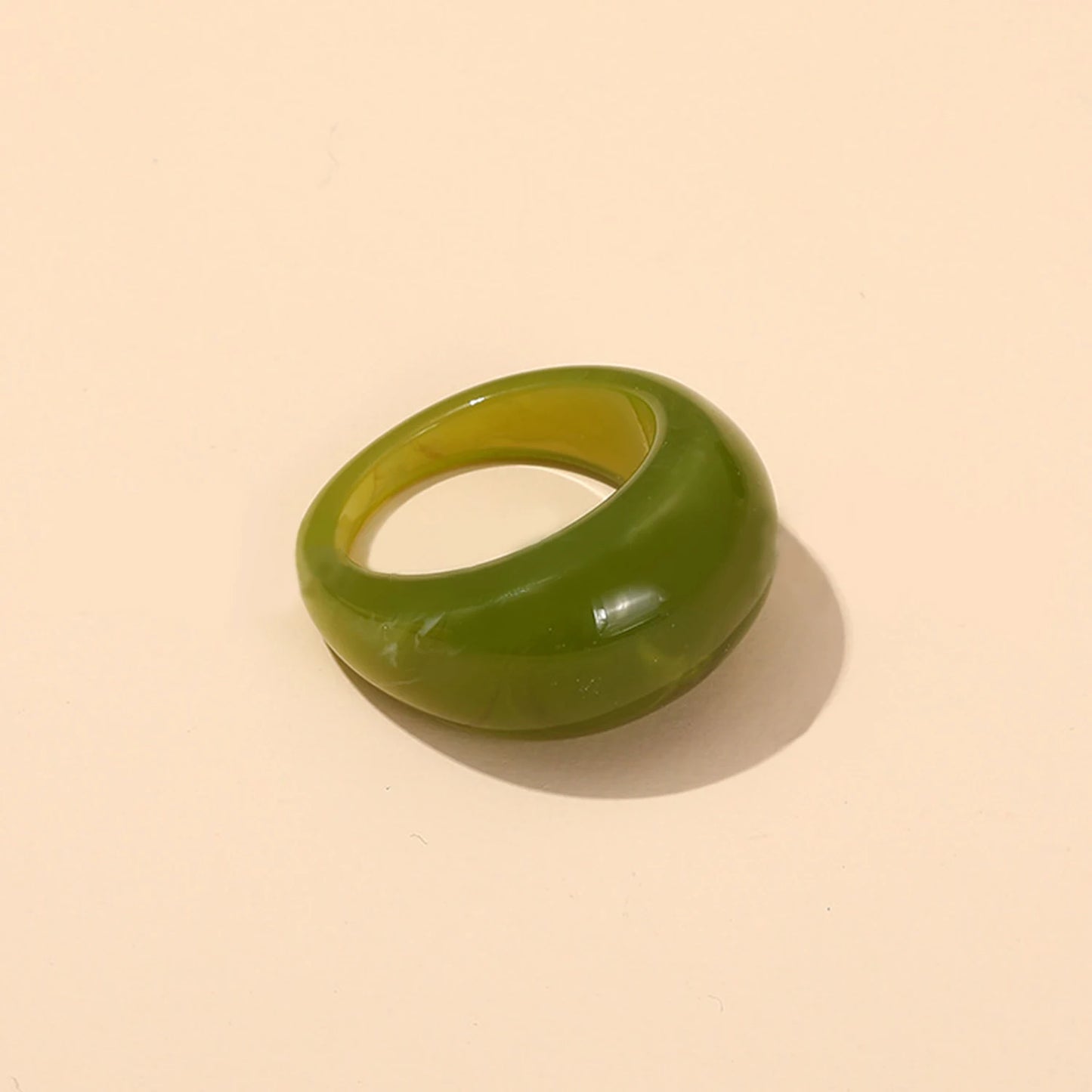 Let's Vibe Acrylic Ring