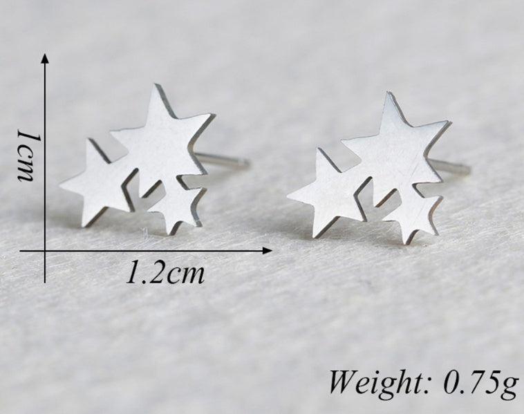 Simple Stud Earrings