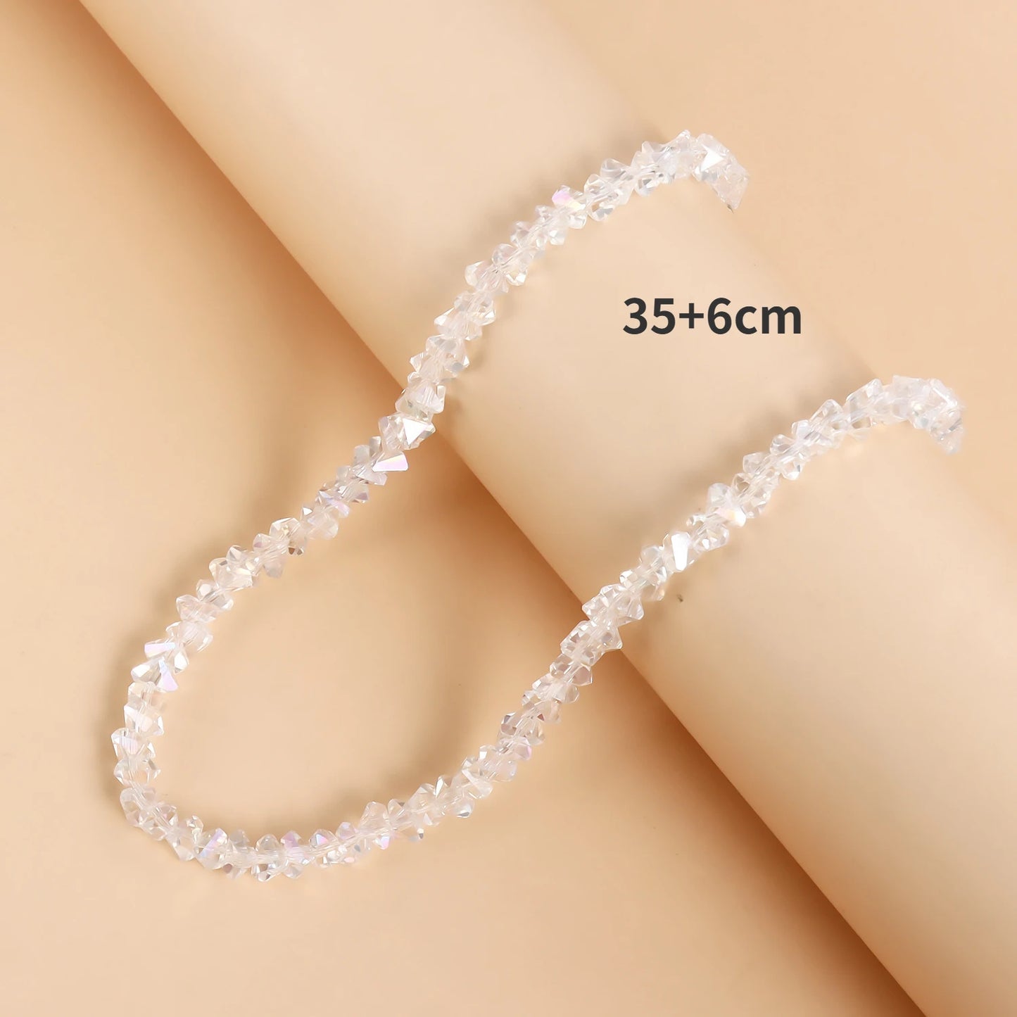 Crystal Irregular Beaded Choker