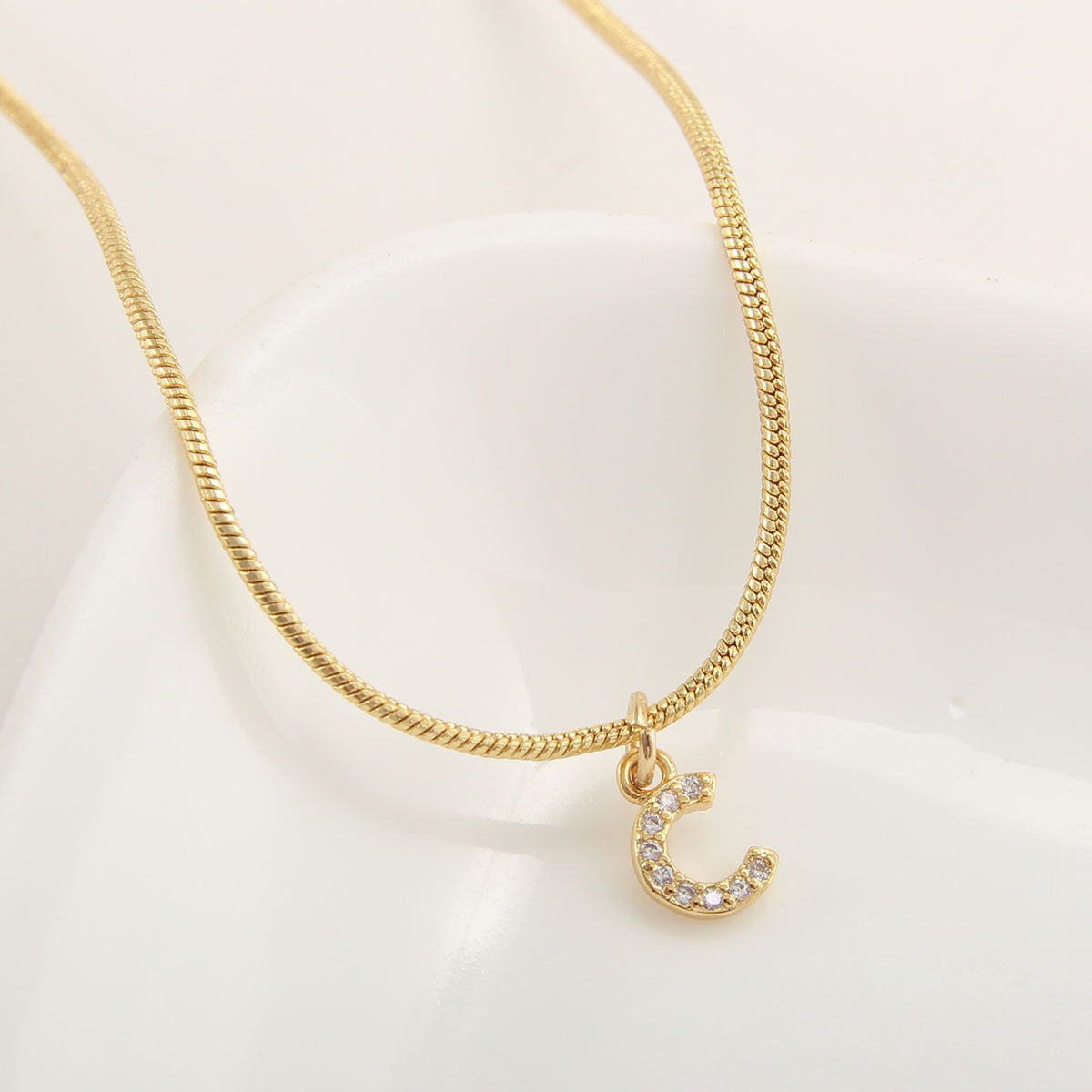 Shine Bright Initial Necklace