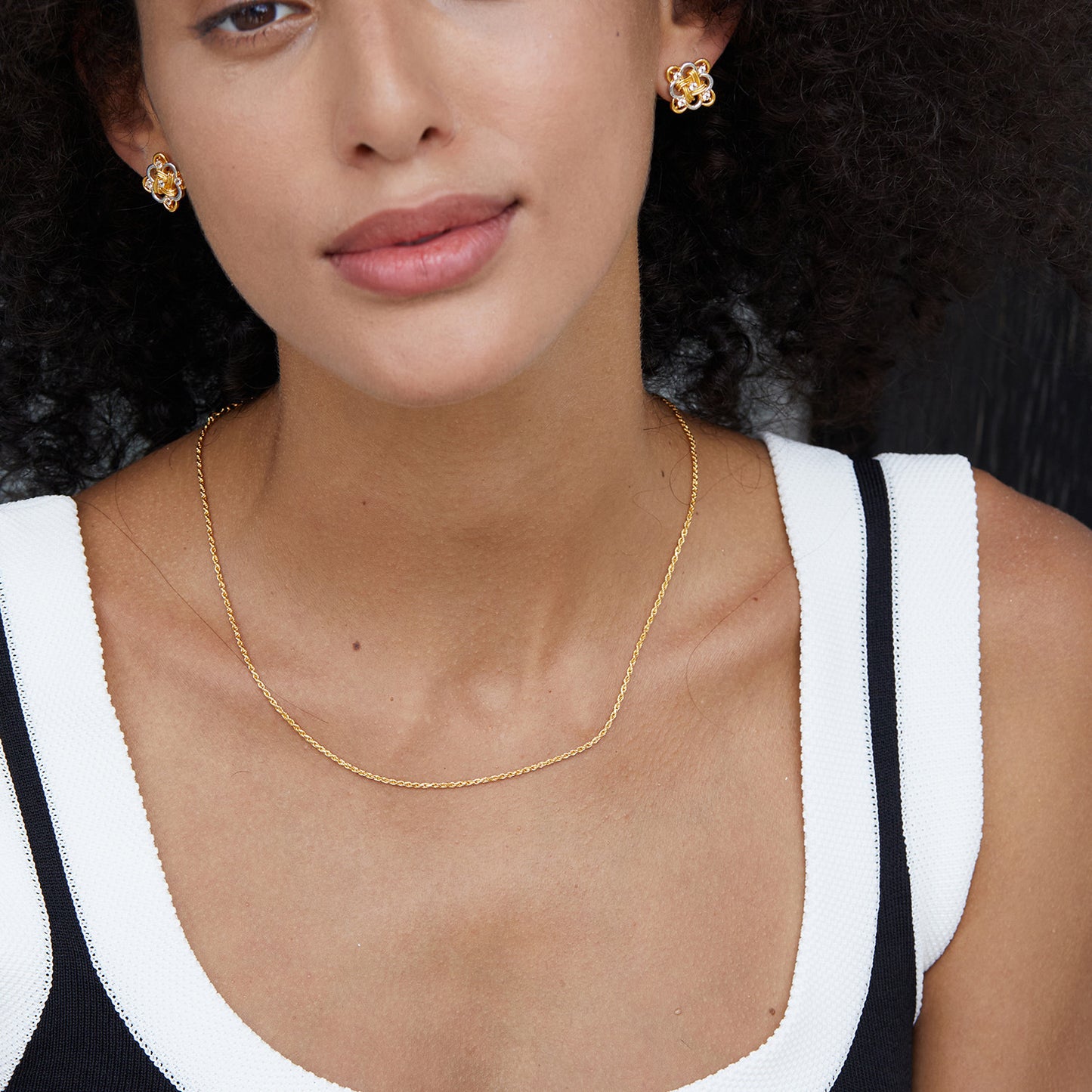 18K Gold Dainty Chain
