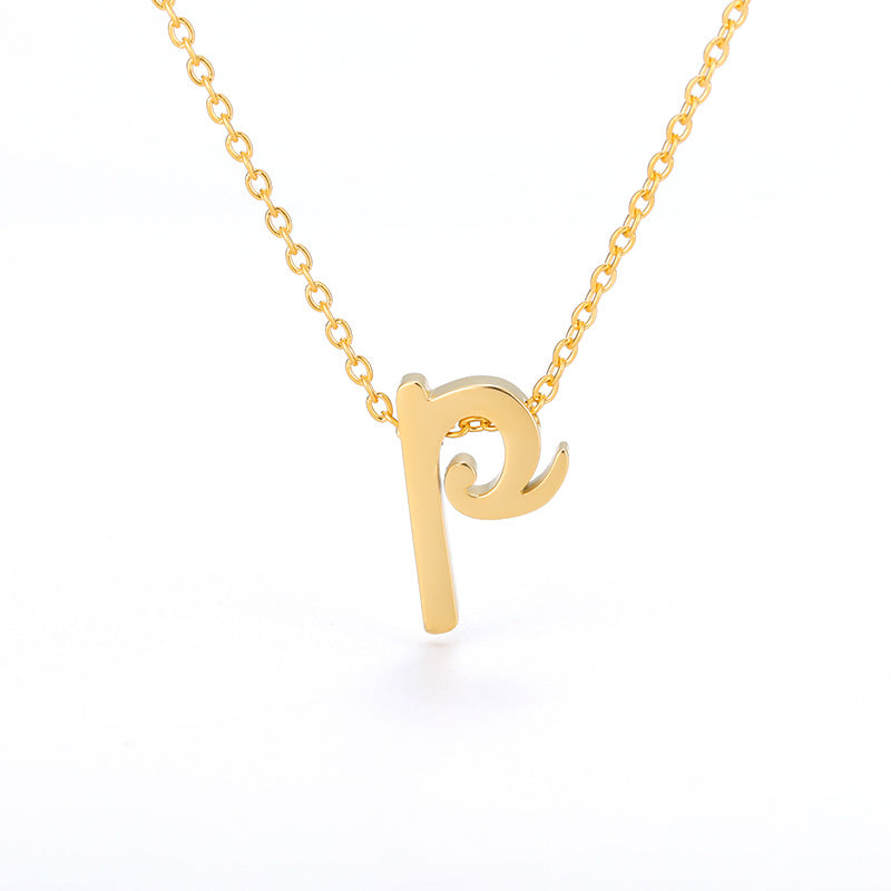 Dainty Initial Necklace - Forge & Form