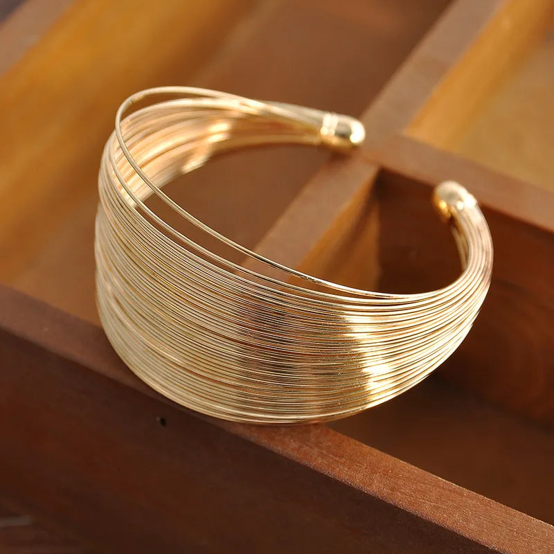 Multi Layer Cuff Bracelet