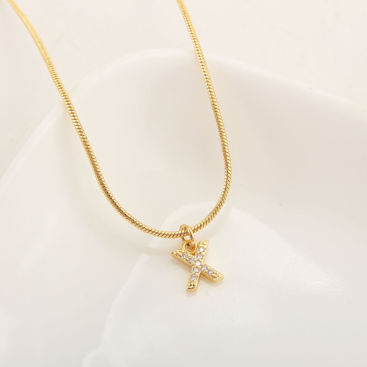 Shine Bright Initial Necklace
