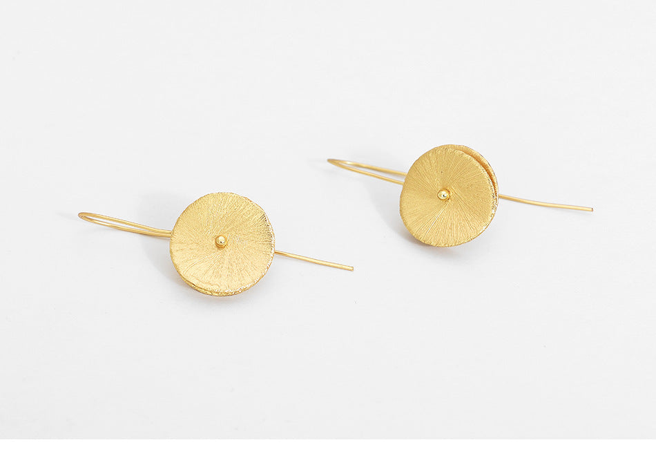 Simple Coin Earrings