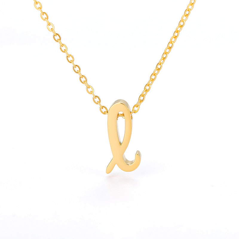Dainty Initial Necklace - Forge & Form
