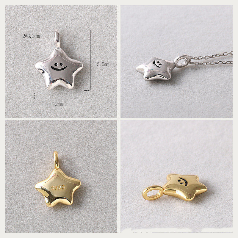Sterling Silver Lucky Little Star Necklace - Forge & Form